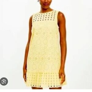 LOFT Sunny Yellow Mini‎ Dress